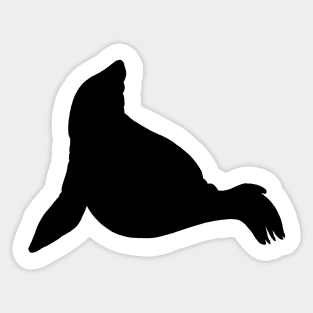 Seal Mudflap Left Sticker